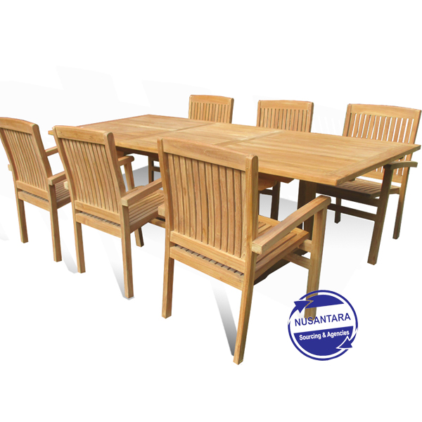 Rectangular Extended Table 180-240cm